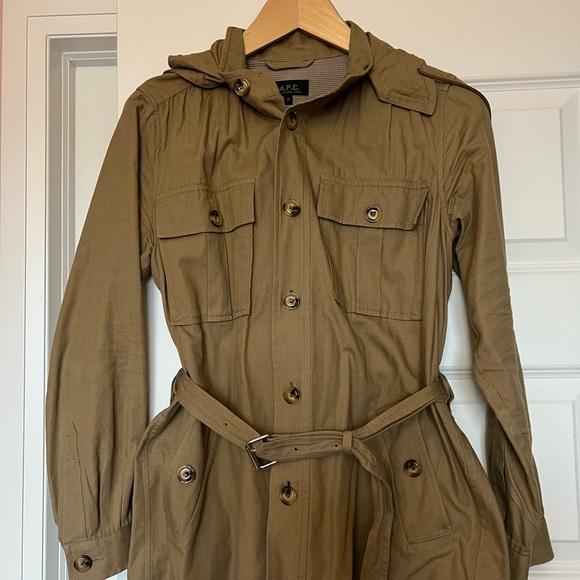 APC spring jacket - beige/olive - Picture 1 of 4